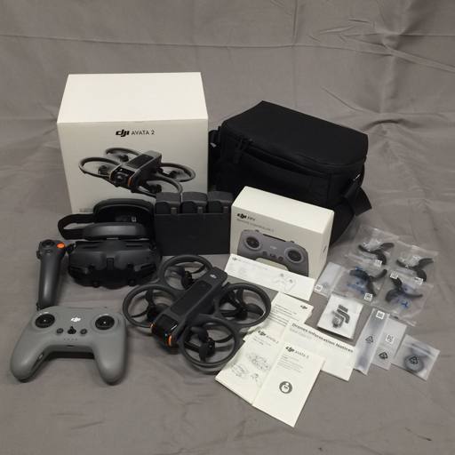 DJI AVATA 2 ドローン 本体 FC8BGC FPV REMOTE CONTROLLER 3 プロポ セット
